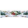 Vervaco Kit Cuscino Punto Croce SCENARIO INVERNALE Set Ricamo Principianti Paraspifferi Cuscino Decorativi ca. 80 x 20 cm Accessori Per Lavoretti Creativi DIY Casa Decor Hobby Adulti Cross Stitch