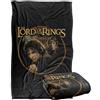 LOGOVISION The Lord Of The Rings Frodo Sam Band Coperta super morbida al tatto setoso - 91 x 147 cm
