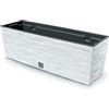 Prosperplast Vaso con riserva acqua 12 L blanco - FURU