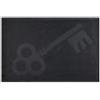 Relaxdays Zerbino in Gomma da Esterni e Interni, 40x60 cm, Antiscivolo, Design a Chiave, Borchie Rilievo, Ingresso, Nero