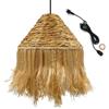 Lumisky Sospensione a rete per esterni LEONORA OUTDOOR CAVO in giacinto d'acqua 5m di lunghezza del cavo