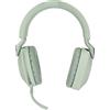 AKLOSIPY Cuffie da gioco con doppia modalità, driver da 40 mm e 14 ore, design pieghevole per console e PC, audio HIFI con microfono blu (verde)