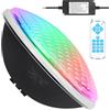 KWODE 54W LED Illuminazione Della Piscina PAR56.12V RGB Luci Della Piscina Sincronizzazione Esterna con Telecomando, Timing 2/4/6H IP68 Lampada Della Piscina Impermeabile (1 PZ)