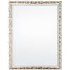 ITALIA CORNICI Maestri Artigiani Specchiera da Parete in Legno, Specchio con Cornice Barocca Intagliata Made in Italy, Appendibile Verticale o Orizzontale (Oro Lucido, 50 x 70 cm)