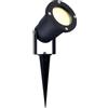 Ledvion Faretti Esterno Lampade IP65 3W 2700K GU10 picchetto dimmer | Per giardino terrazza vialetto aiuole e luce decorativa esterna