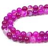 MJDCB 30pezzi 12mm Agata Rosa Striata Sciolto Perline di Pietra Naturale per Creazione Braccialetti Collane e Gioielli Pietre Dure per Bigiotteria Fai Da Te Rotonde