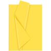 Bouiexye 60 fogli di carta velina gialla, carta velina di Natale in bulk, per confezioni regalo fai da te, artigianato artistico, fiori, compleanno, feste, baby shower, festa (51x37 cm/20 x 14.5