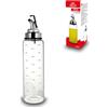 ARCA, Oliera Salvagoccia 200ml in Vetro, Bottiglia Olio Graduata con Tappo e Beccuccio, Ideale per un Dosaggio Preciso, 5x13 cm