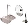 GRÄWE Supporto per pentola con cucchiaio in acciaio inox