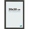 yd. Cornice 20x30 cm Antracite - Cornice in MDF Bologna | Your Decoration, Vetro acrilico antiriflesso, Montaggio a parete, Adatta per foto, poster o puzzle, Made in Holland