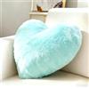 Wapasezyar Cuscino a forma di cuore per la cameretta dei bambini, morbido cuscino a forma di cuore, per San Valentino o festa della mamma, regalo romantico per compleanno, per letto e viaggi, divano (blu)