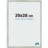 yd. Cornice 20x28 cm Argento Opaco - Cornice in MDF Bologna | Your Decoration, Vetro acrilico antiriflesso, Montaggio a parete, Adatta per foto, poster o puzzle, Made in Holland