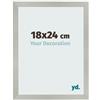 yd. Cornice 18x24 cm Argento Opaco - Cornice in MDF Bologna