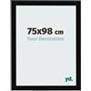 yd. Cornice 75x98 cm Nero Lucente - Cornice in MDF Bologna