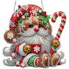 MOGTAA 5D Diamant Peinture Natale Pendente con Catena, Kit DIY Natale Nano Diamond Painting Adulto Bambino, Kit di Dipinti Diamantati Animali Pendente, per Giardino Casa Decorazione Regali