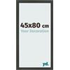 yd. Cornice 45x80 cm Antracite - Cornice in MDF Bologna
