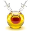 Balvi - Sfera oliera Doppia. Oliera sferica per Olio e aceto di 125 ml in Vetro. Sistema antigoccia