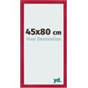 yd. Cornice 45x80 cm Rosso - Cornice in MDF Bologna