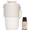 SALKING Dffusore di Oli Essenziali Senza Acqua Senza Fili Ricaricabile | Diffusore Profumo Ambiente Elettrico Senza BPA, Per Auto, Casa, Yoga, Ufficio e Aromaterapia, Max 20mL