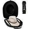 BONJUME Custodia per Cappelli Da Cowboy, Porta Cappelli da Viaggio