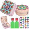 TranRantic 2 Pezzi Diamond Painting Jewellery Box per Bambini