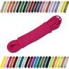 CARTONARE Cordoncino in gomma 2mm 3mm Filo elastico per cucito, artigianato e outdoor - Corda tonda, corda espandibile, elastico (516) Magenta, 3mm x 5m
