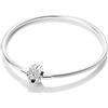 LMLMECREA Bracciale in argento Sterling 925, compatibile con ciondoli | Bracciale con ciondoli con chiusura, catena a serpente, bracciale in pelle, lunghezza 17-21 cm, bracciale con ciondoli da
