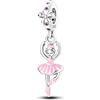 Mon & Sons Ciondolo a forma di mano di Fatima, in argento Sterling 925, compatibile con braccialetti Pandora Moments, 4mm Hole, Metallo Argento sterling, Non pietra preziosa