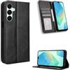 COMAKU Cover a Libro Samsung Galaxy A16 5G, Custodia a Portafoglio in Pelle con Supporto e Chiusura Magnetica Compatible per Samsung Galaxy A16 5G - Nero