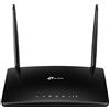 TP-Link TL-MR6500v - Router Wi-Fi 4G LTE con funzione telefonica, 4G fino a 150 Mbps, Wi-Fi N300 fino a 300 Mbps, Volte/VoIP, slot per scheda SIM, 2 antenne LTE rimovibili, supporta fino