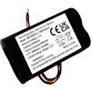 XINLANTECH 18650 1s2p 6400mAh 3,7V 1INR19/66-2 Batteria di ricambio per campanello video eufy Security S330 T8213 / T8210 /T8113