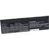 vhbw batteria sostituisce Dell X01, WG6RP, YDN87, VFV59, WD52H, VPH5X, W57CV per notebook (6000mAh, 7,4V, Li-Poly)