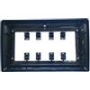 Lnojxxk Kit Installazione Fascia Autoradio Cornice Interruttore Da 9 Pollici A 10 A 7 1 Din 2 Per Tutte Le Finiture Dell'autoradio