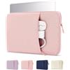 ProCase Custodia per 13 MacBook Neo/Air/Pro - Rosa | Imbottita, tasca frontale. Ideale per professionisti, studenti, viaggi. Compatibile con 13 Lenovo/HP/Acer/Asus.