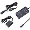 DSTE DMW-DCC12 - Alimentatore di rete AC DR-BLK22, compatibile con Panasonic DMW-BLK22 GH6 DC-S5 DC-S5KK Lumix DC-G9 II, batteria Sigma BP-61 come DMW-BTC15