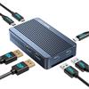 ACASIS Enclosure SSD M.2 NVMe da 40 Gbps con ventola di raffreddamento, TBU 405 Pro per M1 M2 Pro/Max, compatibile con USB4/3.2/3.1/3.0/2.0, supporto SSD dimensioni 2280 B+M M-Key (TBU405 Plus)