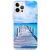 Mixroom - Cover Custodia Back case In TPU Silicone Morbido Per iPhone 14 PLUS Fantasia Stare positivo Stay positive Q249