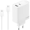 realme 80W SUPERVOOC, Type-C,Adattatore Rapido con Cavo, GaN Dual Port, Adattatore Rapido con Cavo,Samsung S24/S23, Compatibile con iPhone 17-13,iPad, MacBook,per Dispositivi OPPO/OnePlus