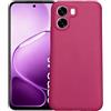 KEJI Cover per OPPO A6x / A6k 5G/4G Custodia in TPU, Morbido Custodia Cover Slim Anti Scivolo Custodia Protezione Posteriore Cover Antiurto per OPPO A6x / A6k 5G/4G (fucsia)