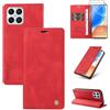 Beajew Cover per Honor X8b, [2X Vetro Temperato]Premium PU Pelle Portafoglio Libretto Flip Protettiva Antiurto Custodia,[Slot Schede] [Chiusura Magnetica] [Funzione Stand]-Rosso