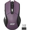 Acer Mouse Wireless Ergonomico, 4000 DPI, 5 Livelli, Mouse Ambidestro per Mano Sinistra e Destra, Ricevitore USB 2.4GHz, 6 Pulsanti, Indicatore Batteria, Mouse Senza Fili per Laptop, PC, Desktop