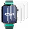 savvies Pellicola Protettiva per SaveFamily SaveWatch Plus 2 | 4 Pezzi Chiara Protezione Schermo Made in Germany Full-Cover 3D Curvo Copertura Completa