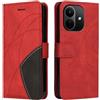 XINNI Cover per Xiaomi Redmi Note 17 Pro 5G Case | Cellulare Custodia Libro Antiurto in Flip Pelle PU/TPU, Portafoglio Flip Magnetica