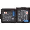 DSTE VBG130 DSTE Batteria di ricambio compatibile con Panasonic AG-HMC150 HMC153MC HMC70 HMR10 HMR10A HMR10E HMR10P HSC1U HDC-DX1 DX1-S DX1EG-S DX1GK DX3 HS100 HS100GK