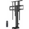 VIVO Supporto per TV motorizzato per schermi da 37 a 65 pollici, supporto per televisione verticale con telecomando, staffa per montaggio TV compatta, MOUNT-E-UP65A