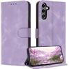 ZONNAVI Cover per Samsung Galaxy A34 5G, [Blocco RFID] Custodia a Libro in Pelle con Porta Carte, Flip Case Portafoglio Antiurto Cover per Samsung A34 5G (Viola)