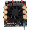 Oreilet Scheda Amplificatore TPA3255, Amplificatore di Potenza Digitale Ad Alta Potenza in Uscita 600 W + 600 W con Ventola a Temperatura Controllata e Meccanismi di Protezione (ZK-6002)