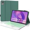 FOGARI Per Lenovo Idea Tab 2025 11/Tab M11 2024 11 Pollici Cover Tastiera | Custodia Tastiera Bluetooth Rimovibile con Retroilluminazione 7 colori e Touchpad, Keyboard Wireless Portatile, Verde scuro