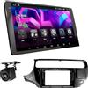 UGAR Autoradio UGAR Android 15 compatibile per KIA Rio (UB), K3 2015-2017 9 pollice Autoradio touchscreen con CarPlay wireless e Android Auto, 8GB+128GB, Bluetooth, WiFi, DSP, DAB+, navigazione GPS