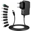 Générique Alimentatore universale AC/DC 220-230 V da 2 A con 8 DC
